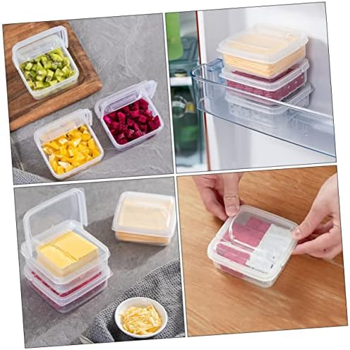 2pcs kutije koje se mogu slagati prozirne za pohranu kuhinjski mali spremnik Hladnjak luk kućanski aparati zgodan đumbir voće češnjak
