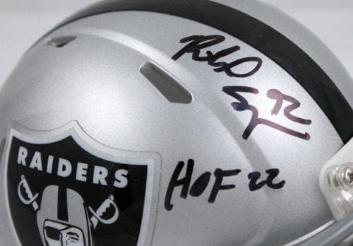 Mini kaciga s potpisom Richarda Seimura i mini kaciga s potpisom NFL-a