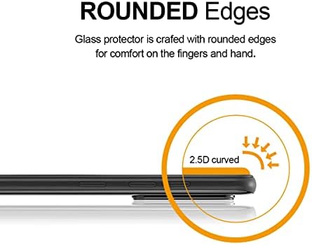 Supershieldz dizajniran za Samsung Galaxy A21, zaštitnik zaslona od kaljenog stakla, protiv ogrebotine, bez mjehurića