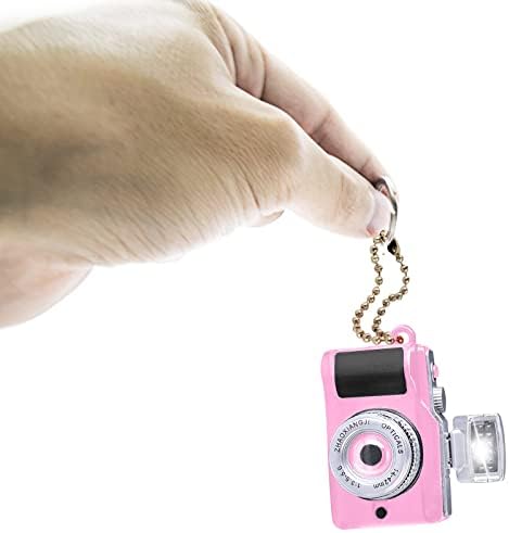 Mala kamera LED svjetlost Svjetlosnog lanca ključeva Kamera Privjesak Kreativni poklon lanac ključeva 1PCS olovka za žene