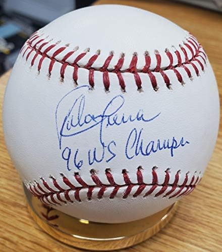 Autografirani Ruben Sierra 96 WS Champs Službeni bejzbol Major League - Autografirani bejzbols