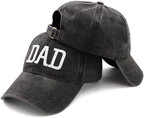 Šeširi za mamu i tatu za Dan očeva, pokloni za mamu i tatu, šešir s vezenim podesivim bejzbolskim kapama, poklon za parove roditelja