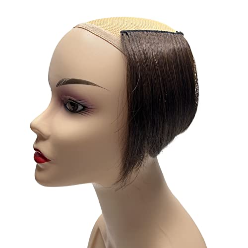 2pcs ljudska kosa kratke guste ukosnice daju dodatni volumen kosi kopča za produženje kose Brazilski Djevičanski Toper za stanjivanje