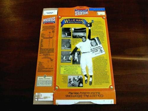 Willie Mays Giants Hof potpisano izdanje Auto Collectors 1992 Wheaties Box PSA JSA - Autografirani bejzbol