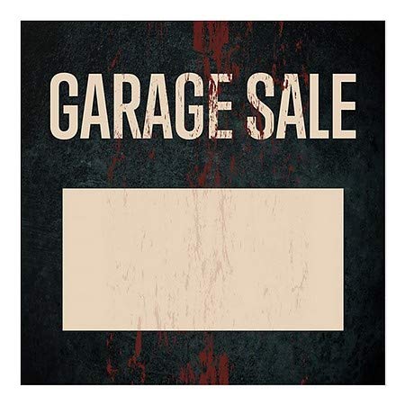 CGSIGNLAB | Garaža prodaja -Ghost stare hrđe Stiska prozora | 16 x16