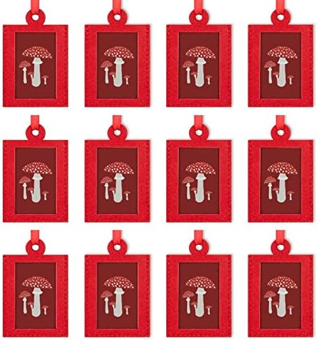 Gljive Red Art Mini božićni okvir za slike Okviri Okviri Felt Viseći okviri za fotografije za vjenčane poklone za zabavu