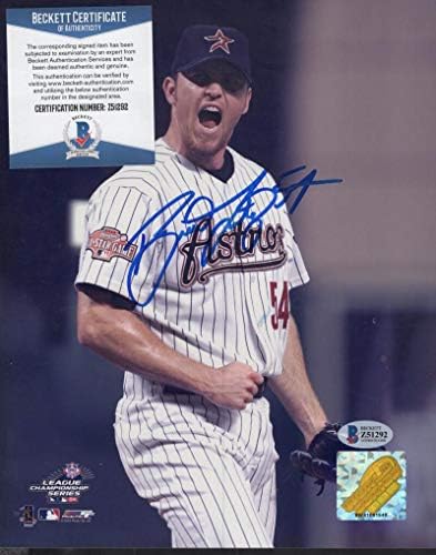 Brad Lidge Houston Astros potpisao je Autografirani 8x10 Photo BSA Z51292