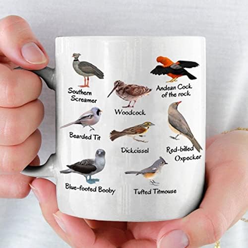 Smiješna kava Standardna kreativna jedinstvena lijepa titija ptica ljubavnika za muškarce, žene, novorođenčad Poklon za očeve prijatelje