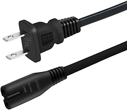 Uniq-bty 5 metara / 1,5 m, naveden u UL standardu SAD-u, 3-pinski kabel za napajanje izmjenične struje za Xbox 360, Sony PS3 sa 3-pin
