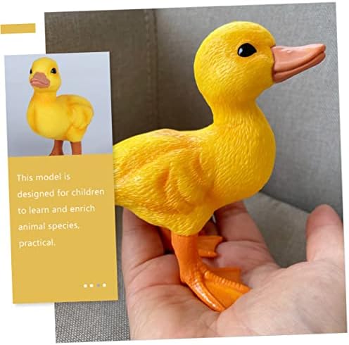 Toyvian Simulacija patka igračka igračka divljih životinja Igračke za djecu Modeli automobila Uređenje patke patka patka kolekcionarski