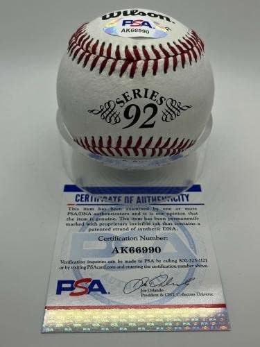 Pat Limach 92 Al Roy Brewers potpisao je autogram Wilson Baseball PSA DNA *90 - Autografirani bejzbol