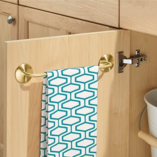 Metalni samoljepljivi stalak za ručnike-lako se montira na šipku za ručnike-montira se na kuhinjske zidove, ormare, vrata ili ogledala-koristi