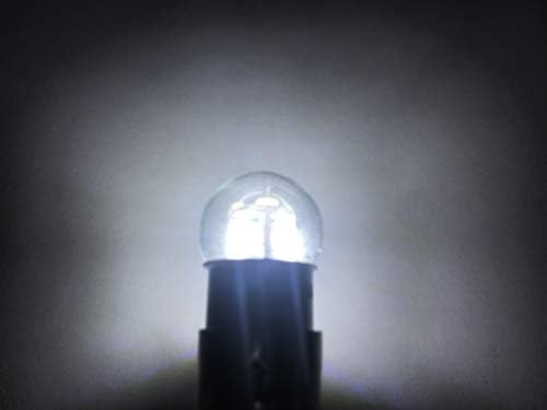 Aero-Lites.com 82, 64 minijaturna žarulja sa žarnom niti u obliku globusa za zamjenu LED dioda / 6,5 volti | baza od 915 inča