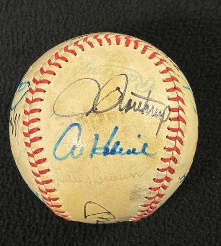 Mickey Mantle Plus Detroit Tigers Stadium Greats Baseball potpisao 15 JSA COA - Autografirani bejzbol