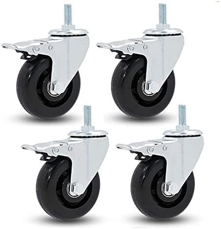 kotači Univerzalni kotači teški okretni kolica kotača kotača, zamjenski radni kotačići, industrijski kotači, navojna stabljika m12x30