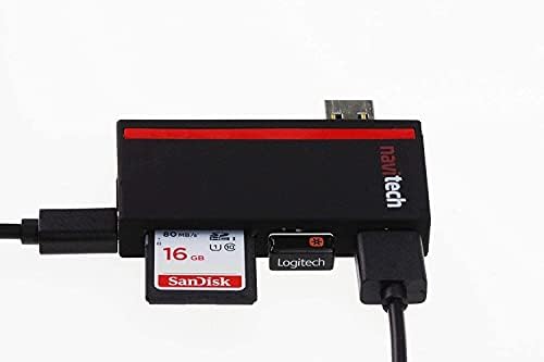 Laptop / tablet Navitech 2 u 1 USB 3.0 / 2.0 HUB-adapter / ulaz Micro USB čitač kartica SD /Micro SD kartica je Kompatibilan sa конвертируемым