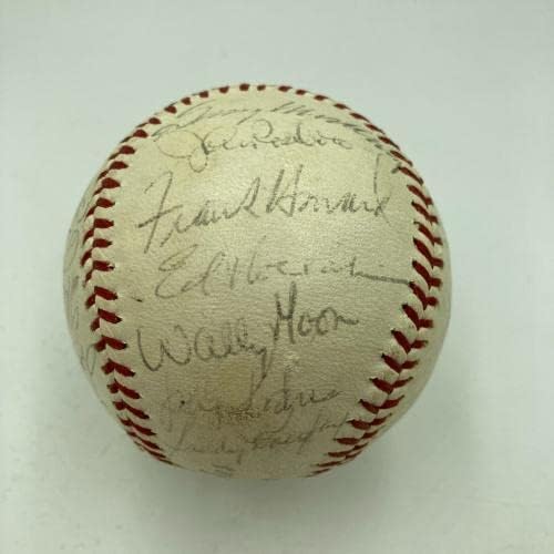 1963. Los Angeles Dodgers World Series Champs tim potpisao bejzbol JSA CoA - Autografirani bejzbol
