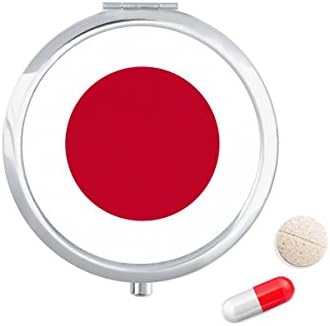 Japanska nacionalna zastava azijska zemlja Futrola za tablete džepna kutija za pohranu lijekova spremnik za doziranje