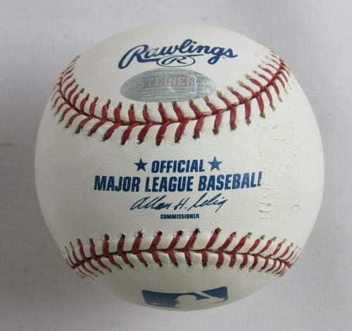 Aaron mali potpisani autografski autogram Rawlings bejzbol B120 - Autografirani bejzbols