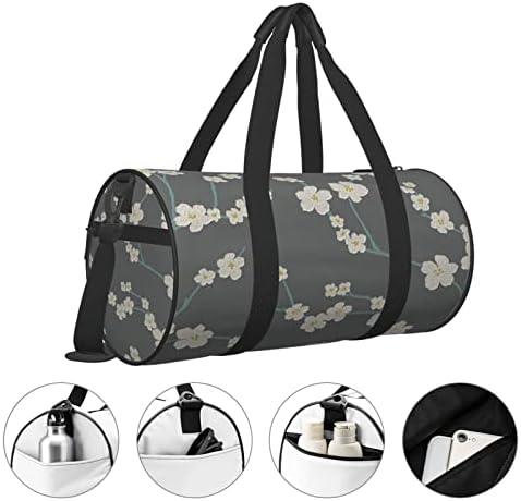 Chirry Blossom Sportska vreća s vrećama Travel Tote nose u teretani Weekender preko noći torba za muškarce žene