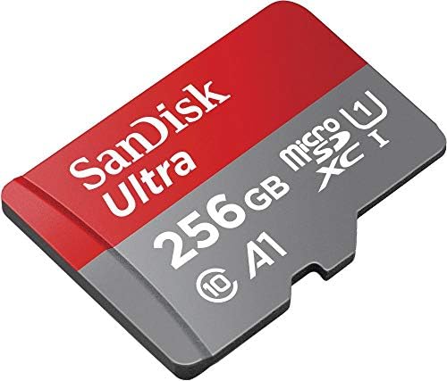 Memorijska kartica SanDisk 256GB Ultra microSD kompatibilan s mobilnim telefonima Samsung A71, A01, A11, u paketu sa svime, osim uređaja