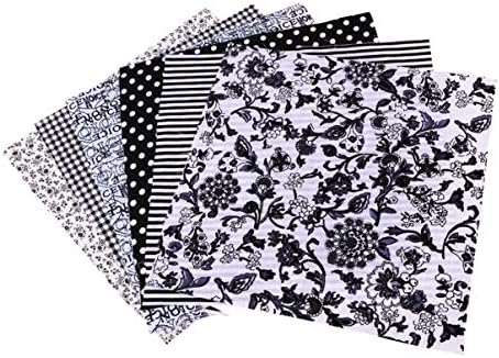 Custom 6pcs posteljina od filca s cvjetnim printom za rukotvorine kvadrati od pamučne tkanine za prošivanje šivanje cvjetne tkanine
