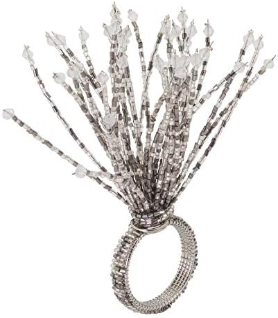 Saro kolekcija životnog stila s perlicama od šaržerskih prstenova, promjera: 1,5 , srebro