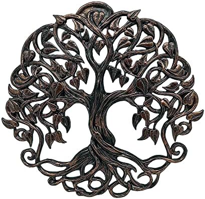 Kozmičko brdo stablo života zidna ploča 8 inča ukrasna keltska vrtna umjetnička skulptura