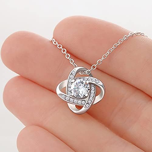 Personalizirani poklon nakita - Zauvijek ljubav ogrlica, poklon za 30. rođendan, poklon za 30. rođendan za žene, poklon ogrlica za