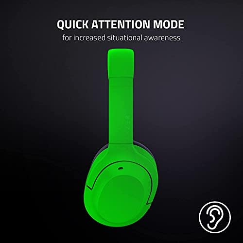 Razer Opus X bežične slušalice s niskim latencijama: aktivno otkazivanje buke - Bluetooth 5,0-60ms Niska kašnjenja - prilagođeni 40