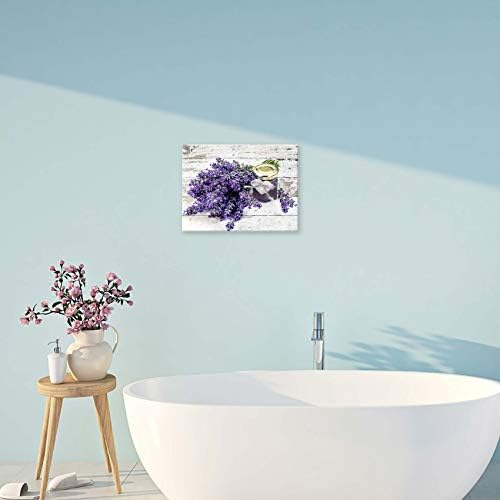 Kupaonice ljubičaste slike lavande zid dekor umjetničko djelo za zid dekor dekor zid moderni dekor spavaće sobe umjetnost cvjetovi