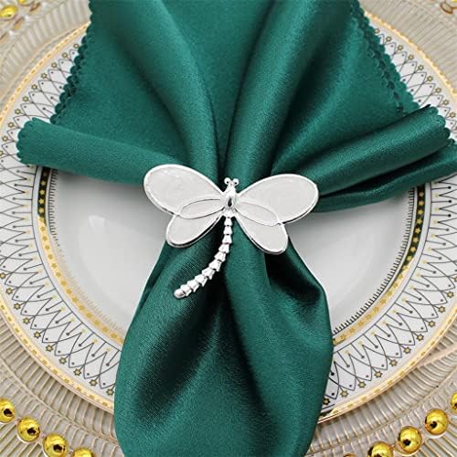 Zhuhw prstenovi Set Dragonfly Sapkin Rings za ukrase za svadbene zabave za svadbene zabave