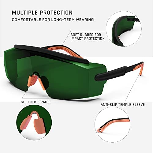 Torege laserske sigurnosne naočale, IPL 200NM-2000NM zaštita očiju Sigurnosne naočale za zaštitu očiju UV za lasersko uklanjanje laserskog