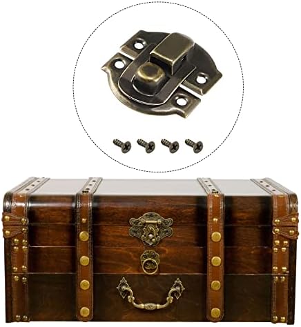 Snap lock od 4pcs, željezne zasune-za ormare, kutije, kofere, brončani ton