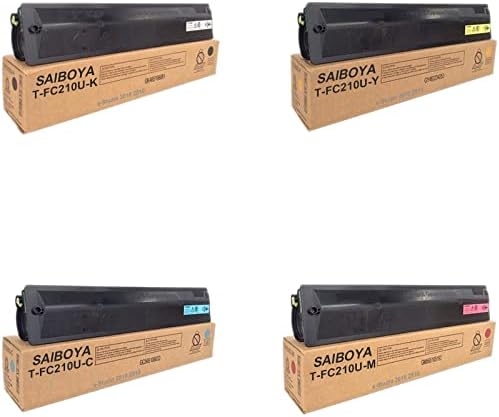 Reciklirani toner SAIBOYA T-FC210U-K C M Y kompatibilan sa Toshiba E-Studio 2010AC 2510AC.