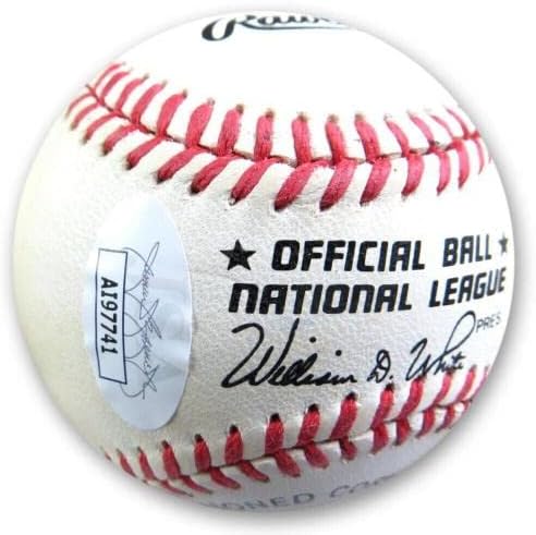 Gaylord Perry potpisao je autogramirani NL Baseball Braves 314 pobjeda JSA AI97741 - Autografirani bejzbol