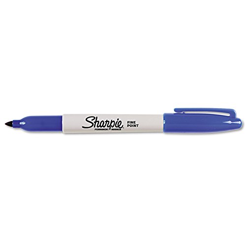 Sharpie Fine Point Stalni markeri, 1 plavi marker