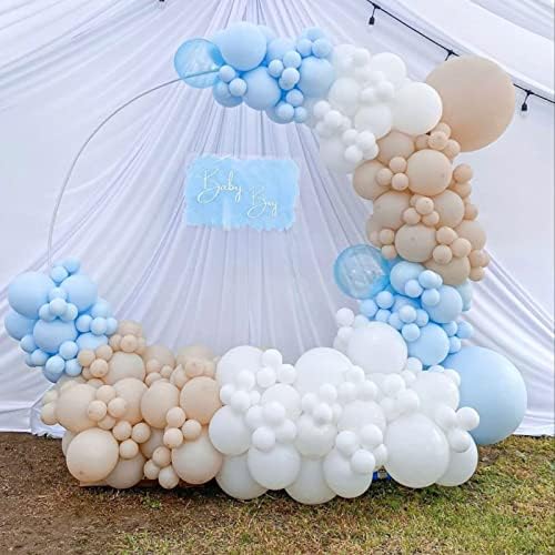 130pcs bijeli baloni različitih veličina 18 12 105 večernji lateks baloni za rođendan Dječji tuš matura godišnjica vjenčanja ukrasi