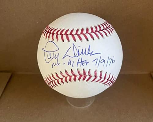 Larry Dierker Astros No Hitter 7/9/76 Potpisan M.L. Baseball JSA AH46924
