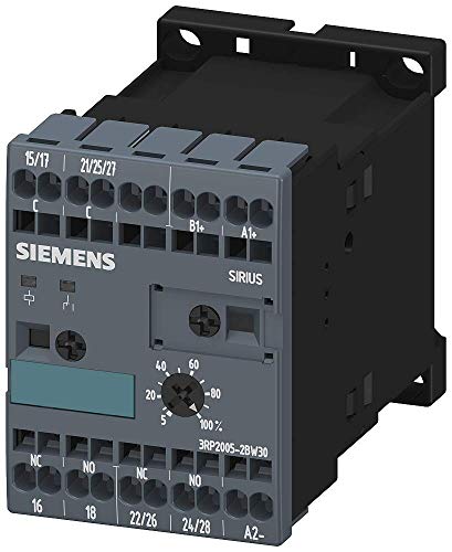 SIEMENS 3RP2005-2BW30 Vremenski relej čvrstog stanja, Sirius Design, 45 mm, terminal za stezanje kaveza, 16 funkcija, 2 CO kontaktni