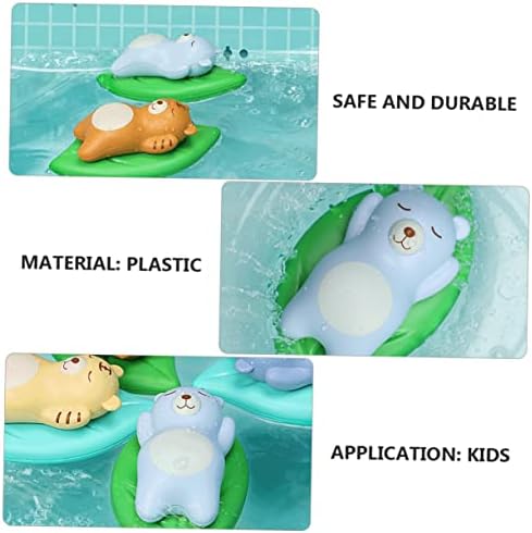 Toyandona 2PCS kupanja za kupanje igračke za kupanje interaktivna igračka kade s plivačkim igračkama kade za tuširanje igračke za edukativne