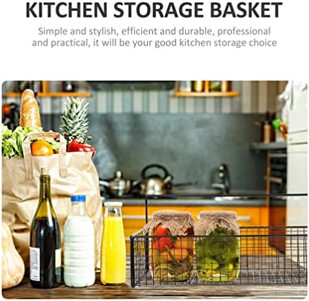 Kontejneri za hranu br. Spremnik za hranu kućna košara za zidnu montažu kuhinjska košara za skladištenje povrća s izdubljenim dizajnom