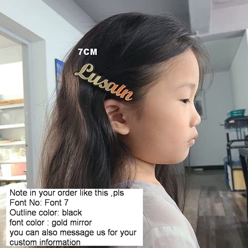 Prilagođene riječi ukosnice za kosu ukosnice s personaliziranim imenom ukosnice za kosu slova za žene djevojke prilagođeni proizvodi