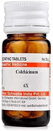 Dr Willmar Schwabe India Colchicicinum Trituration Tablet 6x boca od 20 gm tableta