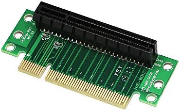 Sinloon PCI-Express 8x RISER kartica s adapterskom karticom od 90 stupnjeva PCI-E 8X proširenja kartice za 1U, mali računalo i slučaj