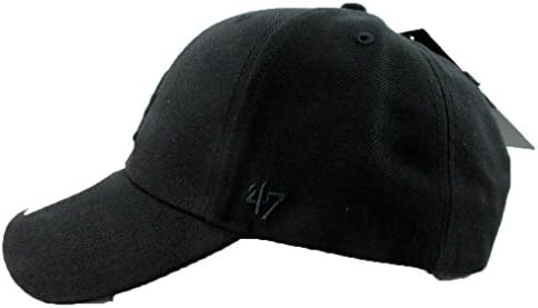 Bejzbolska kapa Od 47 inča Podesiva bejzbolska kapa u crnoj boji Podesiva bejzbolska kapa za odrasle u jednoj veličini za muškarce