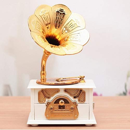 Glazbeni nakit kutija kreativna modna kutija kutija nakit Dizajn ukrasa ljupki poklon lijepo s gramofonom Music Box