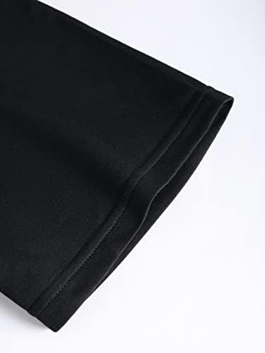 FIOXA Dvodijelna odjeća za muškarce Men Letter Graphic Tee & NictString struka hlača