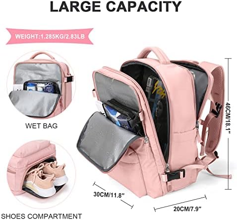 Veliki putni ruksak za žene ruksak za ručnu prtljagu ruksak za planinarenje vodootporni sportski ruksak na otvorenom ležerni ruksak
