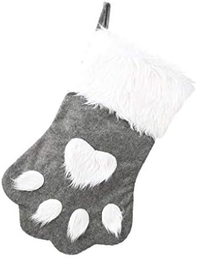 Valentine Mini Gnomes ukrasi za kućne ljubimce Poklon sive viseće čarape Crvena torba Dječji božićni božićni dekor uređenja papira